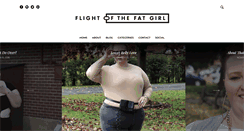 Desktop Screenshot of flightofthefatgirl.com
